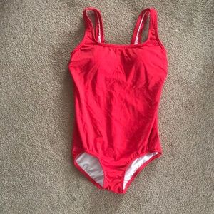 Lands’ end one piece bathing suit